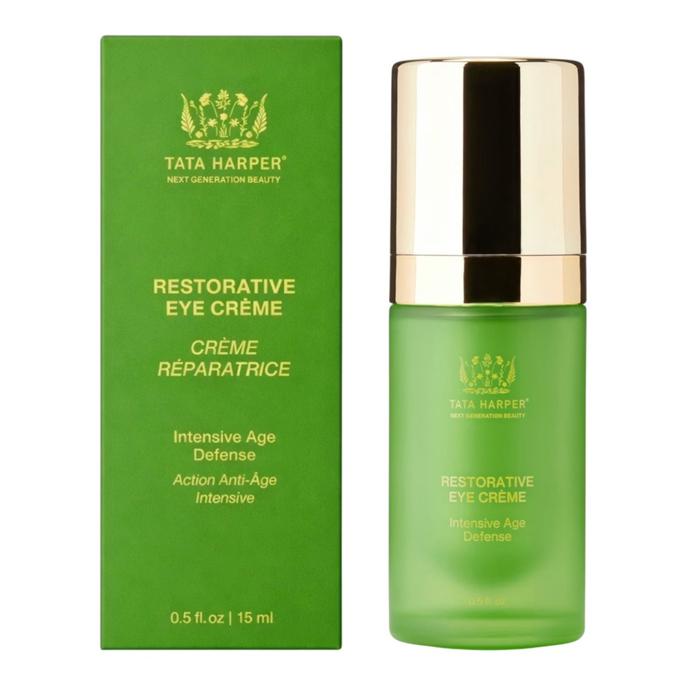 TATA HARPER ANTI-AGING REFILLABLE EYE CREAM FOR DARK CIRCLES & BRIGHTENING 15ML